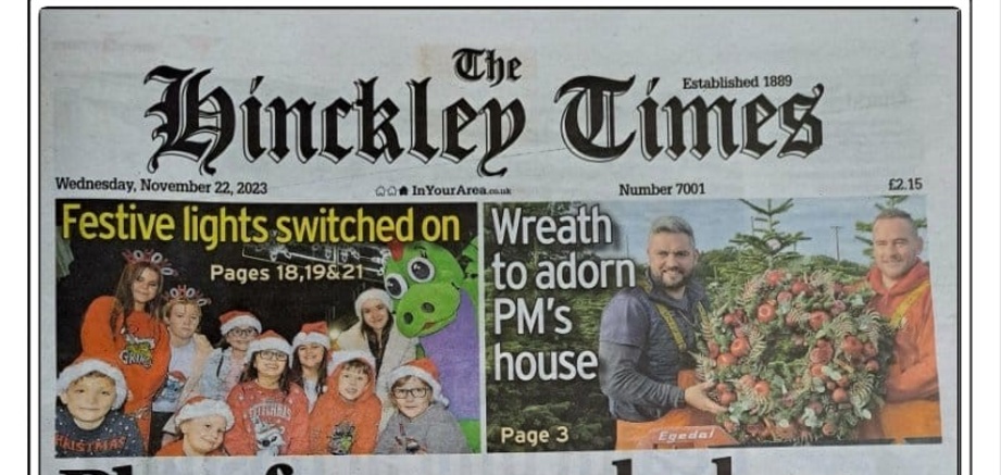 Hinckley Times Xmas Lights